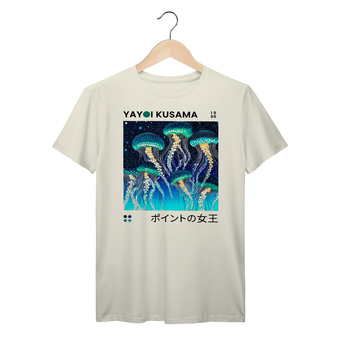 Nome do produto: Camiseta Yayoi Kusama 1969 Algodão Prime 