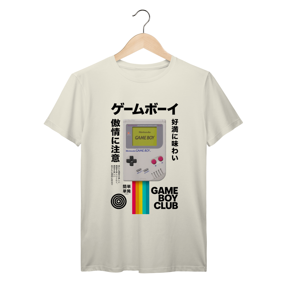 Nome do produto: Camiseta Nintendo Game Boy Vintage Algodão Prime