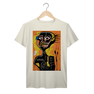 Nome do produto Camiseta Basquiat Neo Expressionismo Streetwear 100% algodão Prime