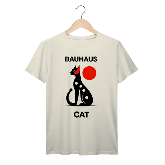 Camiseta Bauhaus Cat Prime