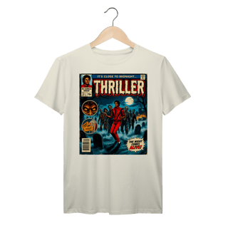 Nome do produto Camiseta Michael Jackson Thriller Vintage Comic Algodão Prime