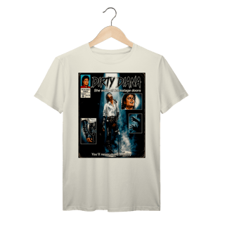 Nome do produto Camiseta Michael Jackson Dirty Diana Vintage Comic Prime