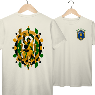 Nome do produto Camiseta do Brasil Pelé Vintage 1970 Algodão Prime