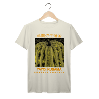 Nome do produto Camiseta Arte Contemporânea Japonesa Kusama Pumpkin Forever Algodão Prime 