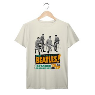 Nome do produto Camiseta The Beatles Vintage Concert Poster Johanneshov 1964 Algodão Prime