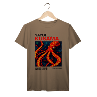 Nome do produto Camiseta 100% Algodão Yayoi Kusama Octopus Prime