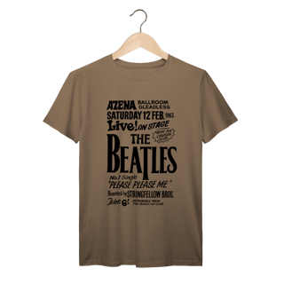 Nome do produto Camiseta Algodão Prime The Beatles no Azena Ballroom Poster Raro 