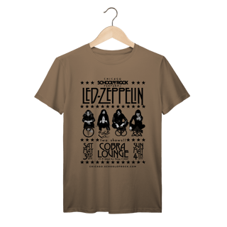 Nome do produto Camiseta Led Zeppelin Classic Rock Vintage 1970 Algodão Prime