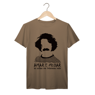 Nome do produto Camiseta Belchior MPB Retrô Frase Icônica 100% Algodão Prime