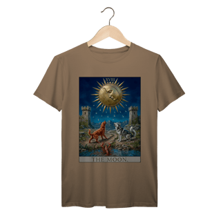 Nome do produto Camiseta de Tarô: A Lua - Camiseta unissex 100% algodão Prime