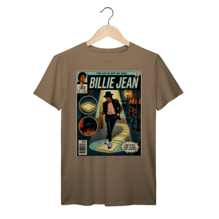 Nome do produto Camiseta Michael Jackson Billie Jean Vintage Comic Algodão Prime