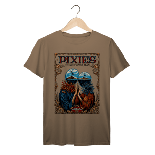 Nome do produto Camiseta Pixies Vintage Concert Poster Indie Rock Algodão Prime