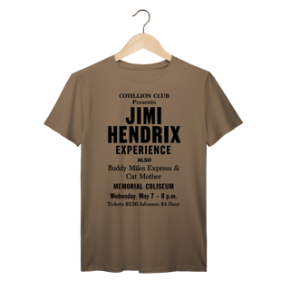 Nome do produto Camiseta Jimi Hendrix Experience Rock Clássico Retrô Algodão Prime
