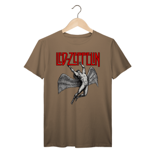 Nome do produto Camiseta Led Zeppelin Classic Rock Vintage 100% Algodão Prime