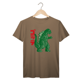 Nome do produto Camiseta Godzilla Kaiju Retrô Algodão Prime 