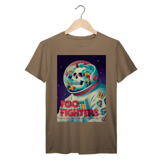 Nome do produto Camiseta Foo Fighters Astronauta Algodão Prime