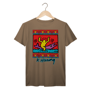Nome do produto Camiseta Keith Haring Streetwear Vintage Algodão Prime