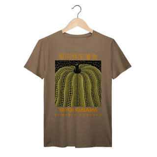 Nome do produto Camiseta Arte Contemporânea Japonesa Kusama Pumpkin Forever Algodão Prime 