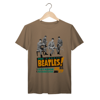 Nome do produto Camiseta The Beatles Vintage Concert Poster Johanneshov 1964 Algodão Prime