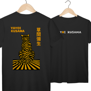 Camiseta Yayoi Kusama Tigre Frente e Costas Prime