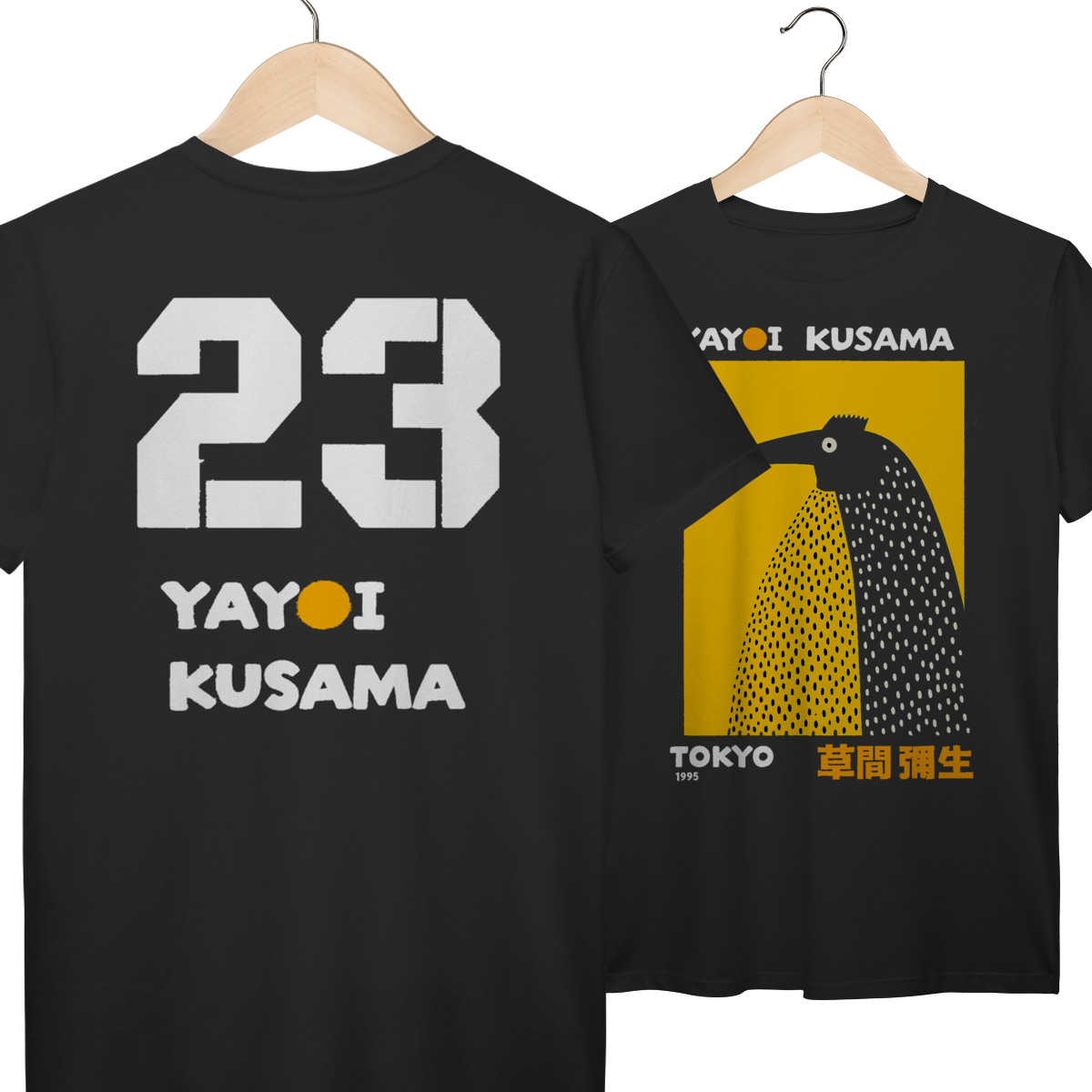 Nome do produto: Yayoi Kusama Passaro 23 Frente & Costas Prime