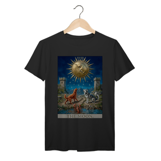 Nome do produto Camiseta de Tarô: A Lua - Camiseta unissex 100% algodão Prime