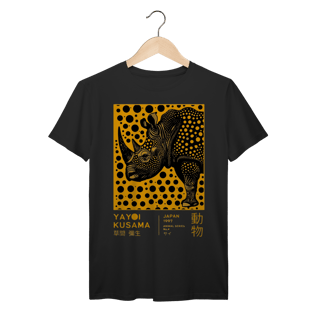 Nome do produto Camiseta 100% Algodão Yayoi Kusama Rhinoceros Prime