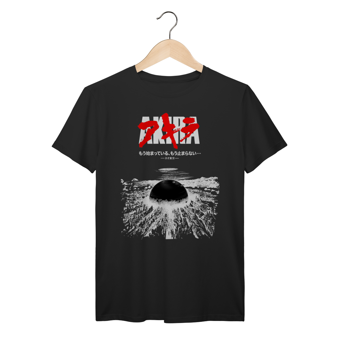 Nome do produto: Camiseta Akira Explosão Neo Tokyo 100% Algodão Prime