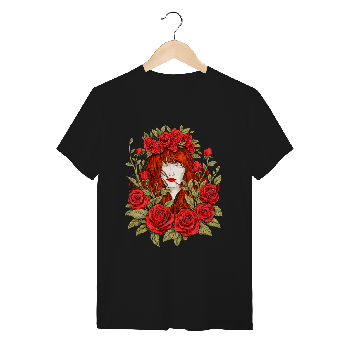 Nome do produto: Camiseta Florence And The Machine Red Roses Gothic Art 