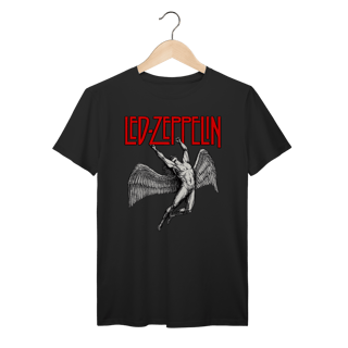 Nome do produto Camiseta Led Zeppelin Classic Rock Vintage 100% Algodão Prime