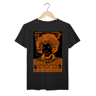 Nome do produto Camiseta Jimi Hendrix Vintage Poster Algodão Prime
