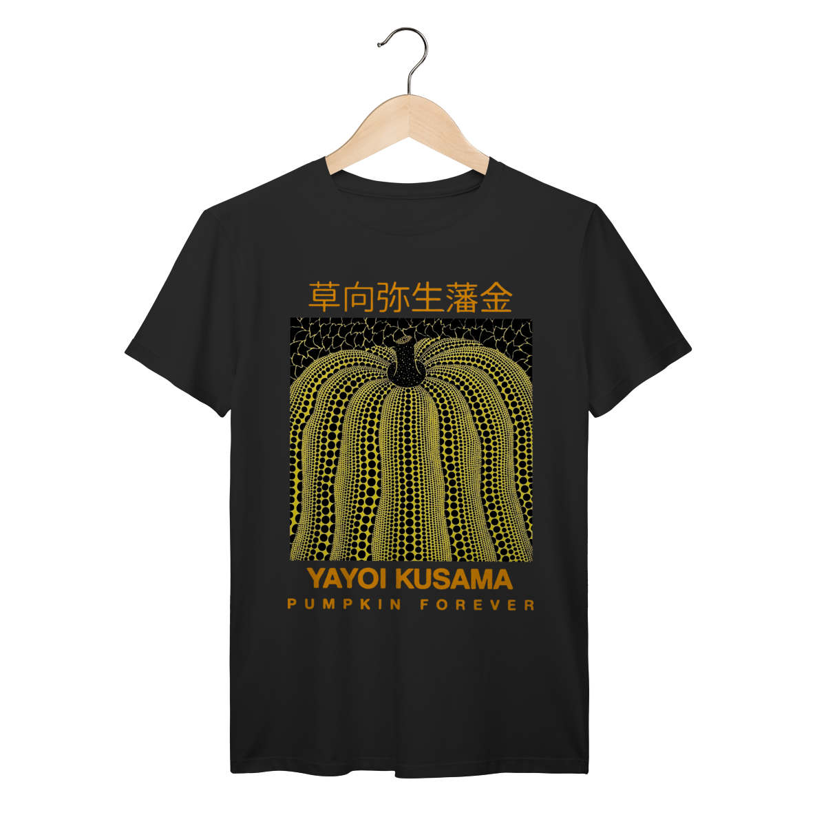 Nome do produto: Camiseta Arte Contemporânea Japonesa Kusama Pumpkin Forever Algodão Prime 