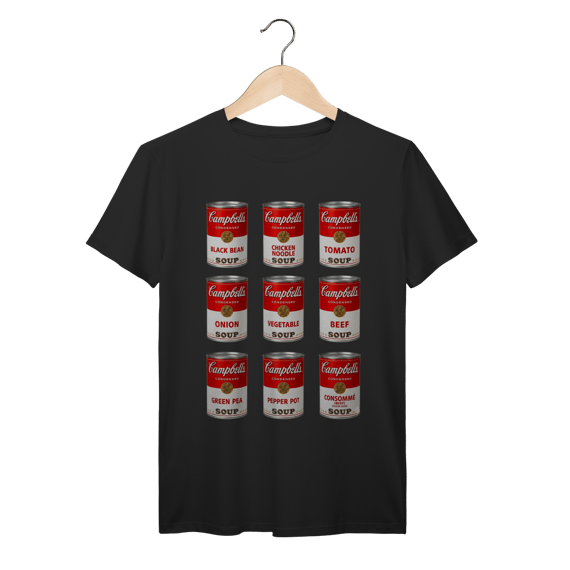 Camiseta Andy Warhol Campbell