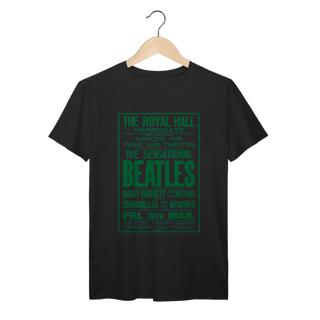 Nome do produto Camiseta The Beatles em Algodão Prime do icônico pôster Royal Hall 