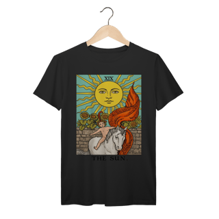 Nome do produto Camiseta de Tarô: O Sol - unissex 100% algodão Prime 
