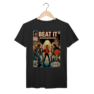 Nome do produto Camiseta Michael Jackson Beat It Vintage Comic Algodão Prime 