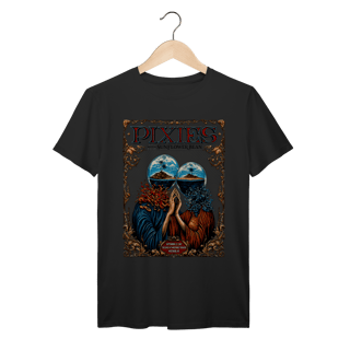 Nome do produto Camiseta Pixies Vintage Concert Poster Indie Rock Algodão Prime