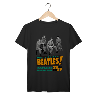 Nome do produto Camiseta The Beatles Vintage Concert Poster Johanneshov 1964 Algodão Prime