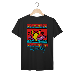 Nome do produto Camiseta Keith Haring Streetwear Vintage Algodão Prime