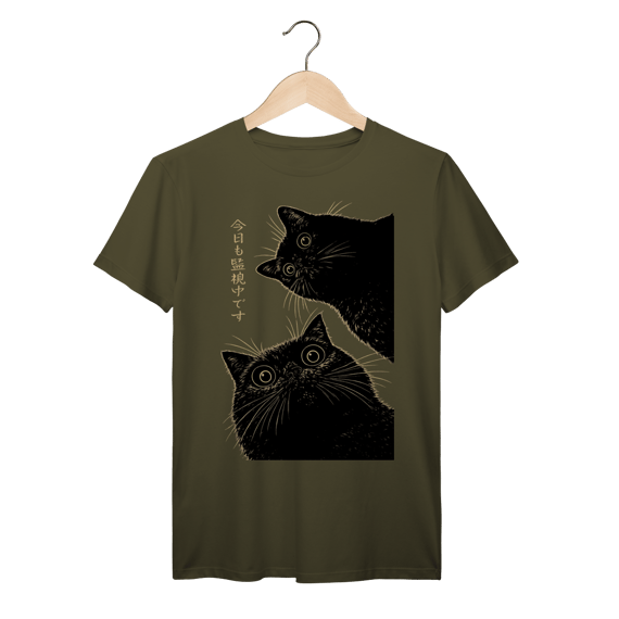 Camiseta Cats Algodão Prime