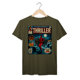 Nome do produto Camiseta Michael Jackson Thriller Vintage Comic Algodão Prime