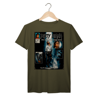 Nome do produto Camiseta Michael Jackson Dirty Diana Vintage Comic Prime