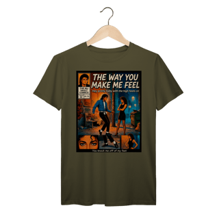 Nome do produto Camiseta Michael Jackson The Way You Make Me Feel Vintage Comic Prime