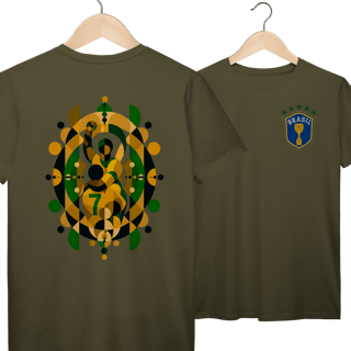 Nome do produto Camiseta do Brasil Pelé Vintage 1970 Algodão Prime