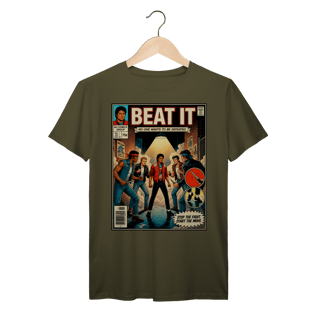 Nome do produto Camiseta Michael Jackson Beat It Vintage Comic Algodão Prime 