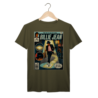 Nome do produto Camiseta Michael Jackson Billie Jean Vintage Comic Algodão Prime