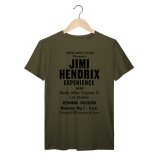 Nome do produto Camiseta Jimi Hendrix Experience Rock Clássico Retrô Algodão Prime