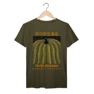 Nome do produto Camiseta Arte Contemporânea Japonesa Kusama Pumpkin Forever Algodão Prime 