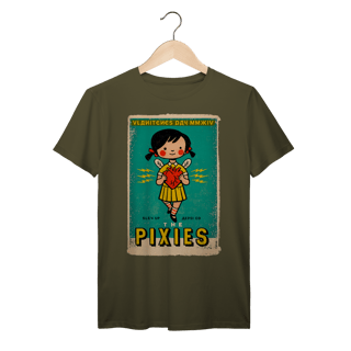 Nome do produto Camiseta The Pixies Poster Vintage Rock Alternativo Algodão Prime