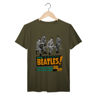 Nome do produto Camiseta The Beatles Vintage Concert Poster Johanneshov 1964 Algodão Prime